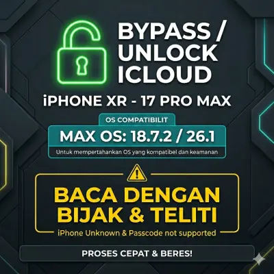 UNLOCK IPHONE XR - 17 PRO MAX