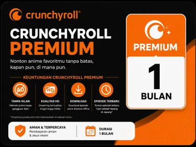 Crunchyroll 1 Bulan