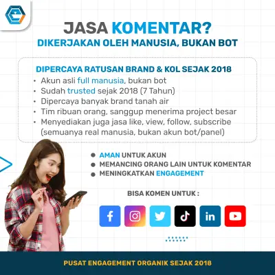 Jasa Komentar Organik