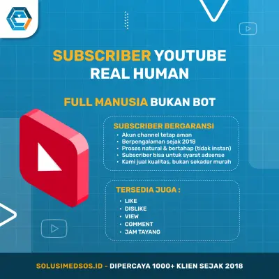 Subscriber Youtube Organik