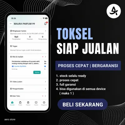 TIKTOK SELLER SIAP PAKAI JUALAN