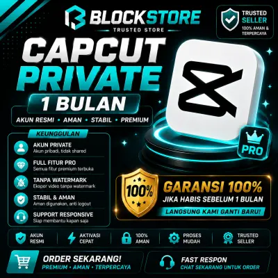 CAPCUT Private 1 Month