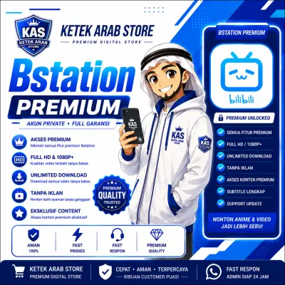 Bstation Premium | STOK TERBATAS