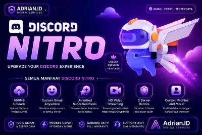 DISCORD - NITRO TRIAL 1 MONTH SUBSCRIPTION