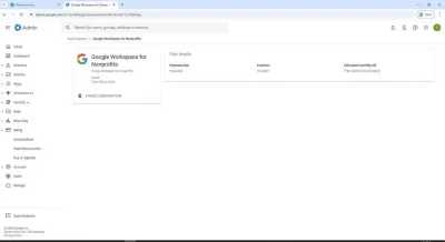Gsuite Superadmin Nonprofit — Lifetime Nonprofit • Bayar sekali, aktif selamanya