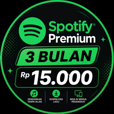 SPOTIFY PREMIUM 3 BULAN