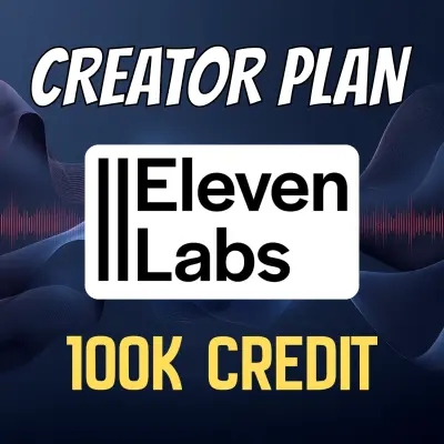 ElevenLabs Creator 100K Credits Private Akun