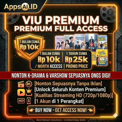 VIU PREMIUM 1 BULAN / 1 TAHUN FULL ACCESS INDOSUB K-DRAMA [PROSES INSTAN]