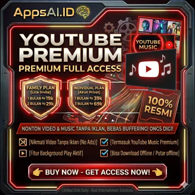 YOUTUBE PREMIUM FULL ACCESS INDIVIDUAL & FAMILY PLAN ANTI ONGKIR [PROSES INSTAN]