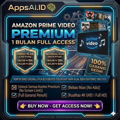AMAZON PRIME VIDEO PREMIUM 1 BULAN FULL ACCESS UNLOCK SERIES ORIGINAL [PROSES INSTAN]