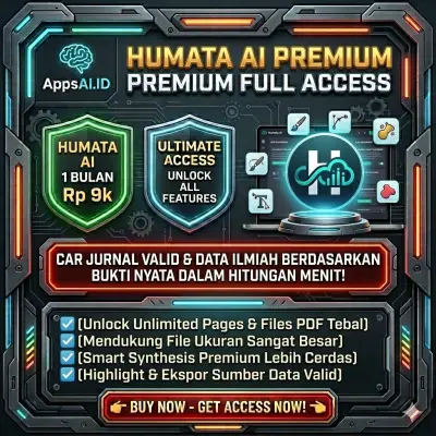 HUMATA AI PREMIUM 1 BULAN FULL ACCESS UNLOCK UNLIMITED DOCUMENTS [PROSES INSTAN]