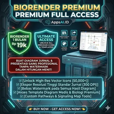 BIORENDER PREMIUM 1 BULAN FULL ACCESS UNLOCK HIGH-RES MEDICAL ILLUSTRATION [PROSES INSTAN]