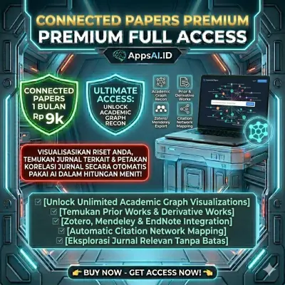 CONNECTED PAPERS PREMIUM 1 BULAN FULL ACCESS UNLOCK ACADEMIC GRAPH RECON [PROSES INSTAN]