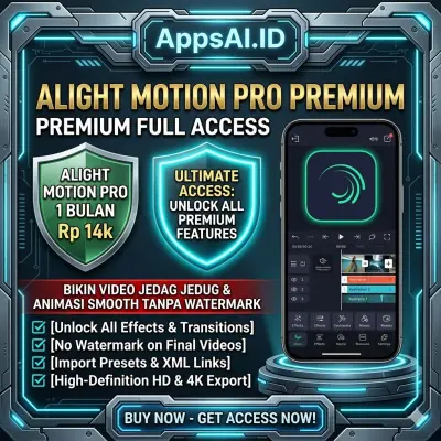 ALIGHT MOTION PRO PREMIUM 1 BULAN FULL ACCESS UNLOCK SEMUA EFEK & TANPA WATERMARK [PROSES INSTAN]