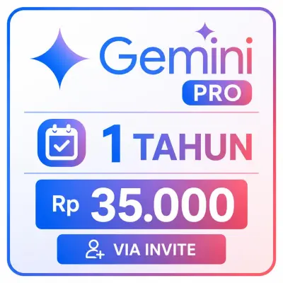 GEMINI PRO 1 TAHUN