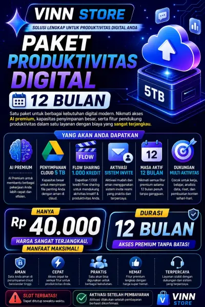 [PROMO] GOOGLE DRIVE 5TB + GEMINI PRO VIA INVITE