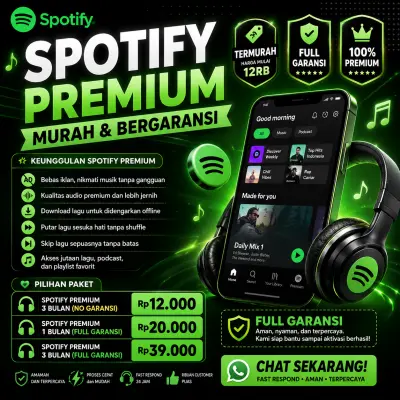 SPOTIFY PREMIUM - FULL GARANSI