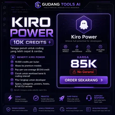 Kiro Power 10K Credits
