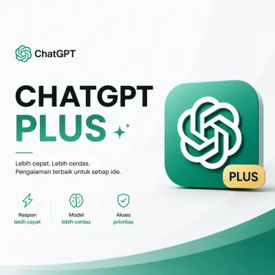 CHATGPT PLUS (Jasa Payment)