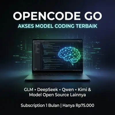 Opencode Go 1 Bulan (NOGAR PRIVATE ACC)