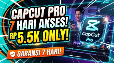 AKUN|LINK CAPCUT PRO INDI 7D