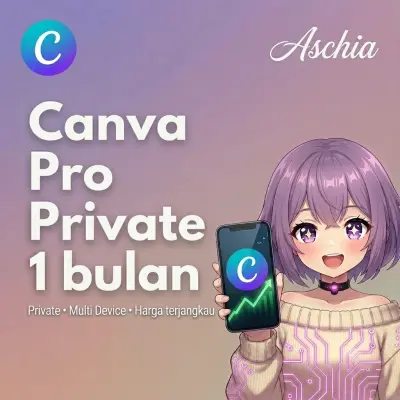 Canva Pro Private 1 Bulan (Via Invite)