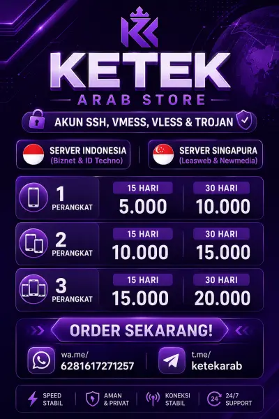 VPN PREMIUM SSH, VMEES, VLEES & TROJAN