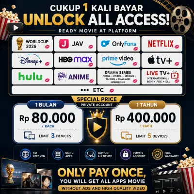 🔥 AIO LEGAL / BISA PILDUN / BISA ONLYFANS DLL - [All-in-One Streaming]