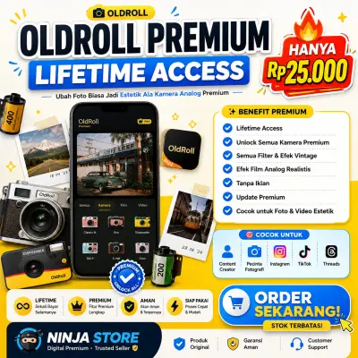 📸 OLDROLL PREMIUM LIFETIME