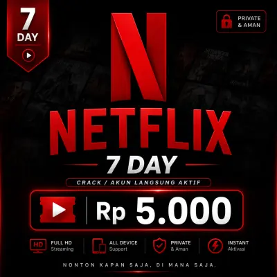 🔔 PROMO NETFLIX 7 HARI