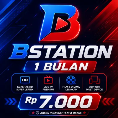 BSTATION PREMIUM 1 BULAN