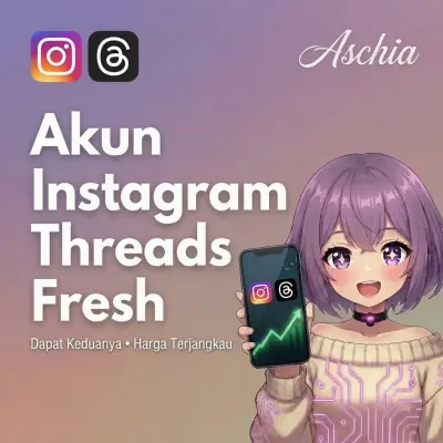 Akun Instagram + Threads Fresh