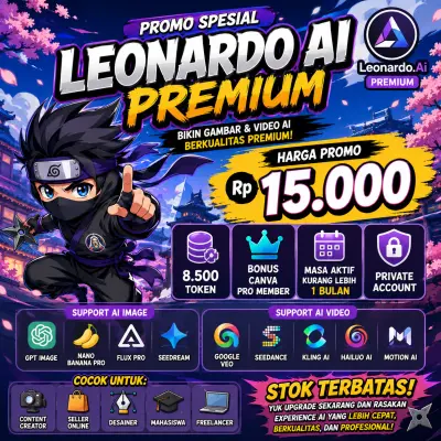🚀 LEONARDO AI PREMIUM – PRIVATE ACCOUNT