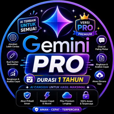 Gemini Pro 1 Tahun