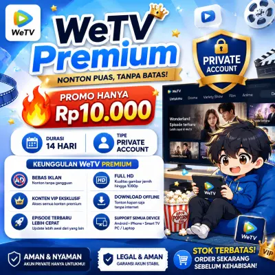 WeTV Premium 14 Hari Full Access