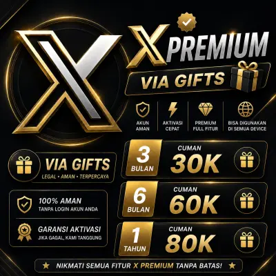 X PREMIUM VIA GIFT