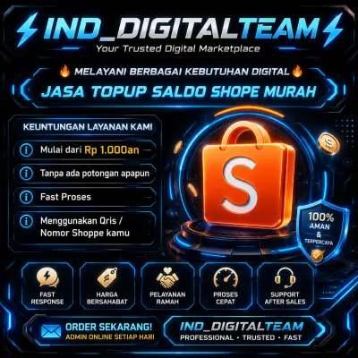 [ FAST ] Topup Saldo ShopeePay