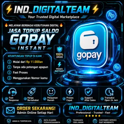[ FAST ] Topup Saldo GO-PAY