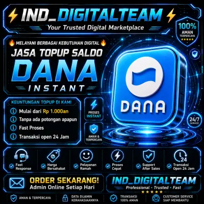 [ FAST ] Topup Saldo Dana