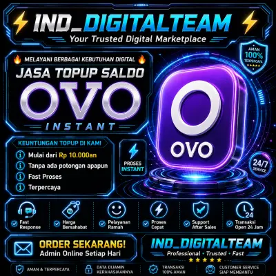 [ FAST ] Topup Saldo Ovo