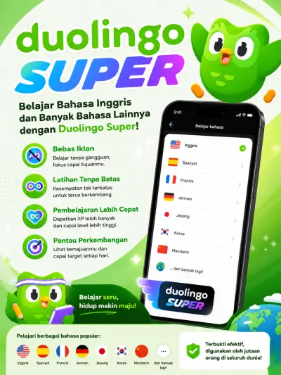 DUOLINGO SUPER