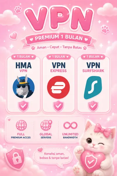 VPN Premium | HMA VPN • ExpressVPN • Surfshark | Full Premium Access | Global Servers | Unlimited Bandwidth