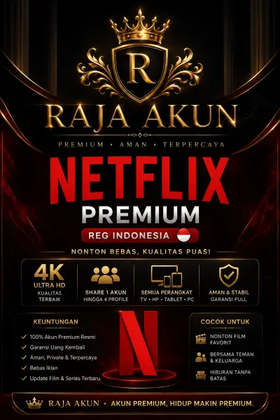 Netflix Premium Region Indonesia