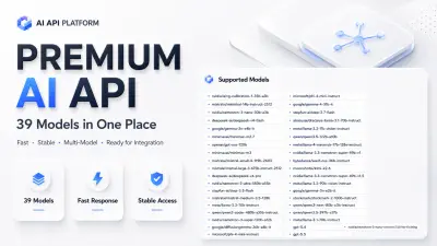 $100 Credit 39 Model API DeepSeek,GPT,Qwen,Olama,Kimi-K2.6 DLL