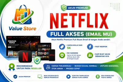 (FAST⚡) NETFLIX LEGAL PAID FULL AKSES