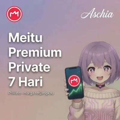 Meitu VIP Premium Private 7 Hari