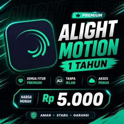 ALIGHT MOTION 1 TAHUN