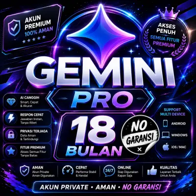 GEMINI PRO 18 BULAN