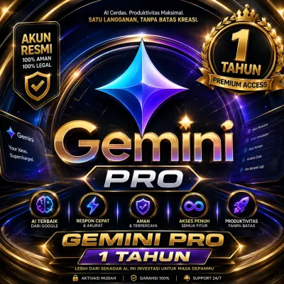 GEMINI PRO 1 TAHUN