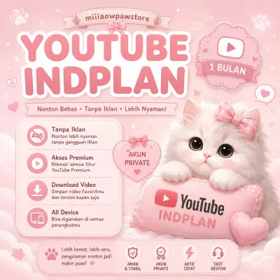 YOUTUBE INDIVIDUAL PLAN 1 MONTH